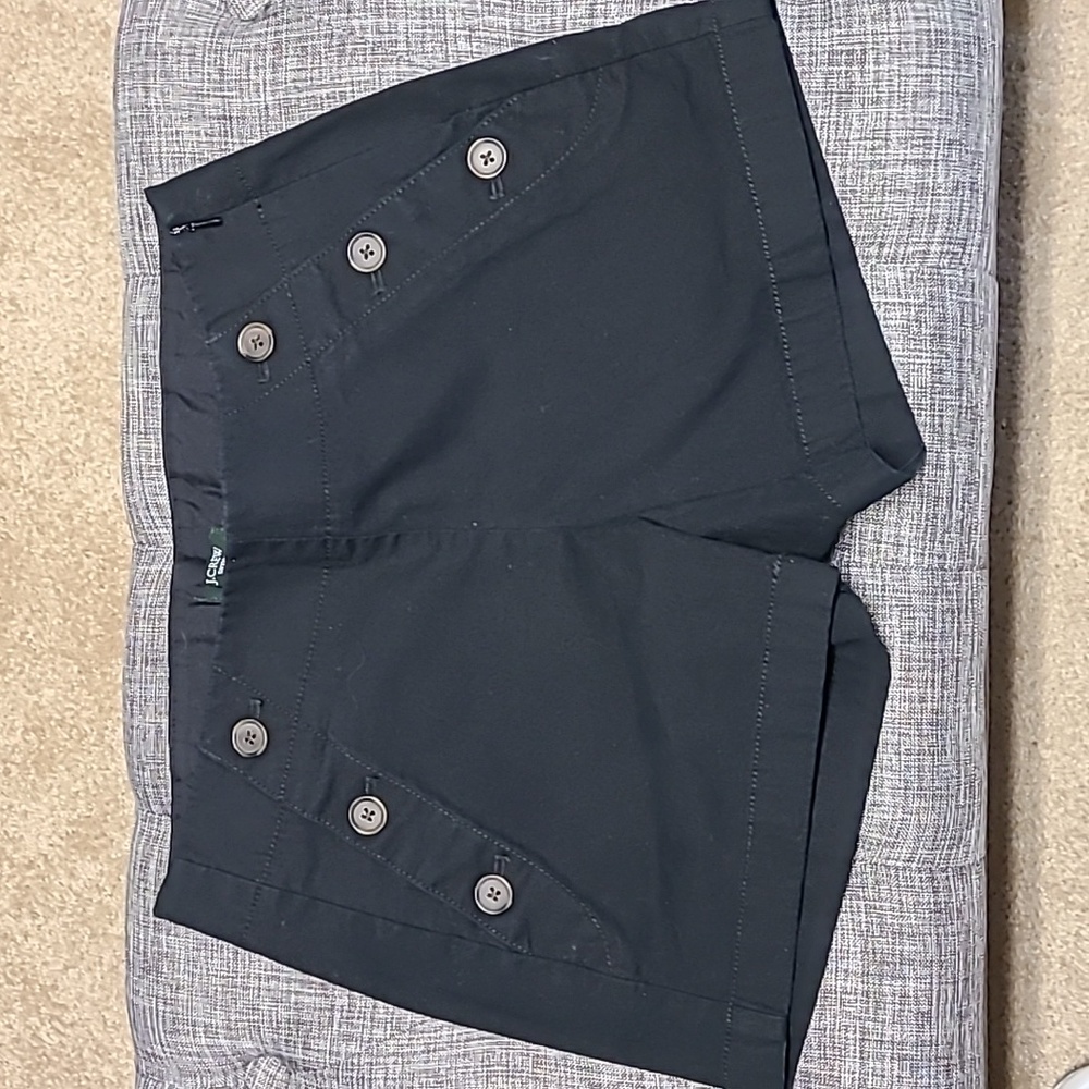 J. Crew 'City Fit' Black Shorts